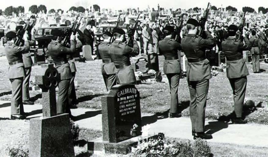 UDR Funeral Ballydugan S Smart